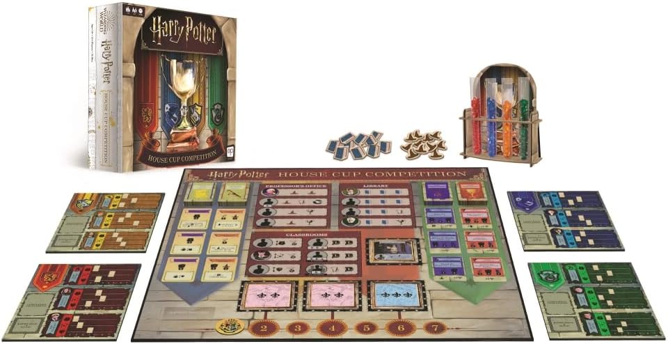 tablero juego harry potter copa de las casas